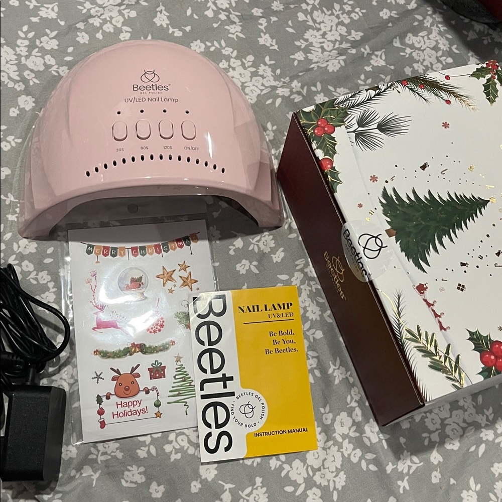 💕NEW PINK BEETLES UV/LED NAIL LAMP💕